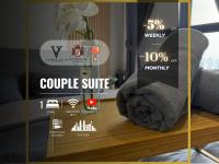 Estudio con cama extragrande