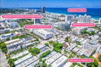 Townhouse in Heart of South Beach Miami Steps to Sea - B&B