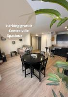 LE DOUILLET - Parking gratuit - Centre ville - B&B