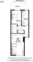 Appartement 2 Chambres avec Balcon