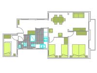 ClassBedroom Eixample Free Apartments - B&B Barcellona