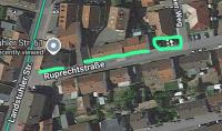 Private room #4 with single, ground floor, AC, 2min to RAB, no kitchen - B&B Ramstein-Miesenbach