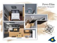 Apartment mit 1 Schlafzimmer und Dusche