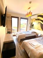Tweepersoonskamer met 1 of 2 Bedden en Badkamer