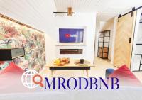 MRODBNB - Appart Neuf - Vue Mer - 25m Plage & Resto - Ciné - cheminée - Popcorn - Ferienwohnung Cancale