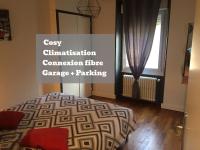 L'Oasis Appartement Cosy avec Climatisation, Parking, Vélos , Animaux Bienvenus - B&B Châteauroux