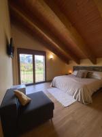 Zweibettzimmer mit Bergblick