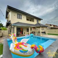 Swiming pool Villa Kuantan Holiday Home 6R 4CP - B&B Kuantan