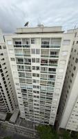 Apartamento Frente ao Mar na Praia das Pitangueiras - Ar Condicionado - 6 Pessoas - Chambres d'hôtes Guarujá
