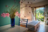 Studio mit Gartenblick