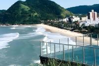 Apto 25C - 1 Suite Luxo, Sala e Cozinha Gourmet, 1 Garagem e Vista Panorâmica do Mar - B&B Guarujá