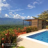 Casa de campo con piscina, en un clima ideal y un paisaje excepcional - B&B