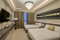 Cozy Deluxe Double Twin Beds-MOA Pasay Shore 2-T1 - Bed and Breakfast Manilla
