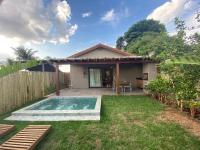 Bangalô com piscina e privacidade a 6 km do centro - Ferienwohnung Campo Grande