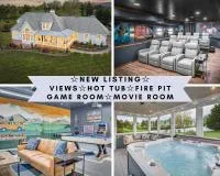 Amazing House - Movie & Game Room, Hot Tub, Fire Pit & Golf Course - B&B Luray