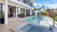 L'Esterel Villa - A Tropical Oasis at Maenam Hills - B&B Bo Phut