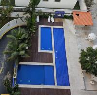 5 - Varam, 2 DORMITÓRIOS, mais um quarto, até 8 pessoas, varanda com churrasqueira, piscina , lindo - Chambres d'hôtes Guarujá