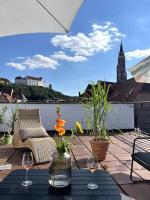 Über den Dächern der Landshuter Altstadt - B&B Landshut