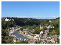 Les libellules, maison de ville, classé 4 étoiles avec baignoire spa à Dinan Lanvallay - B&B Lanvallay