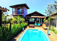 Chalés Praia do Rosa piscina compartilhada - Bed and Breakfast Imbituba
