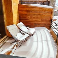 Chalet bois Vieux Cerf 12 pers proche Centre Ville - B&B Font-Romeu-Odeillo-Via