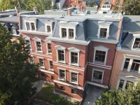 Deluxe Apartments mit Arbeitsplatz im Denkmalhaus, beste und ruhige zentrale Lage von Halle Saale WE1 - Chambres d'hôtes Halle
