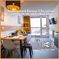 Appartement Arc 2000 Rénové 5 personnes Paradiski - B&B Arc 2000