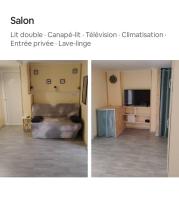 T1 28m2 en RDC avec jardin et piscine - B&B