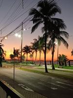 Apartamento pé na areia e vista mar - B&B Praia Grande