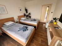Tweepersoonskamer met 2 Aparte Bedden en Uitzicht