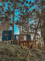 Cabana De luxo Black BIRD II Morro da Igreja com Banheira de hidromassagem - Ferienwohnung Urubici