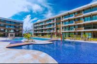 Mana Beach Experience - flat com 2 quartos sendo uma suíte 2 vagas de garagem -Muro Alto a 300 metros da praia -Com vista para a piscina e mar - B&B