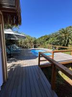 Cozy jungle boat hideaway with stunning ocean view - B&B Kealakekua