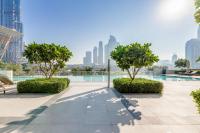 Knokey Luxury 1BR Apartments - 5 min walk to Burj Khalifa & Dubai Mall & Dubai Fountain - Chambres d'hôtes Dubaï