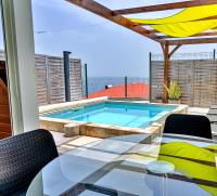 Villa Lanati cosy, piscine privative & vue mer - B&B Case-Pilote