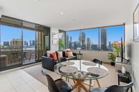Pristine 2-Bed Central Apartment with City Views - Ferienwohnung Melbourne