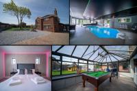 20 Guest Luxury Stay - Private Pool, Hot Tub & Gym - Chambres d’hôtes Lytham St Annes