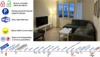 Logement spacieux à 15min de Paris - Free parking - Free wifi - Ferienwohnung
