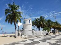 Quarto e sala Leme - 1 QUADRA DA PRAIA - B&B Rio de Janeiro