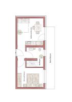 Appartement 1 Chambre avec Balcon et Vue sur les Montagnes 
