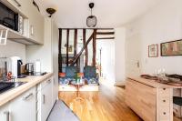 Charmant studio cosy au cœur du Village Ramey Montmartre Métro 12 - B&B Parigi