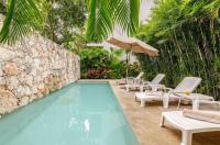 Vela Studio apt in Bacalar Starlink WiFi and Pool - B&B Bacalar