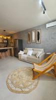 Vila Manah 203, Quarto e sala, acomoda 4 pessoas com Ar Condicionado, Wifi, Smart Tv, Cozinha completa, Portaria 24h e Estacionamento - Chambres d'hôtes São Miguel dos Milagres