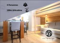 Studio Neuf, Cosy & Moderne Vieil Alpe - 100m des remontées mécaniques Alpe express - B&B