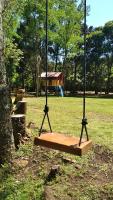 Cabana Pequeno Bosque com deck e vista p/ o rio - Ferienwohnung