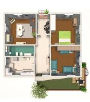 Isola del Lido, Luminoso, immerso nel verde, per 5 - Ferienwohnung Venice-Lido