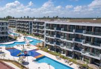 Apartment mit Poolblick