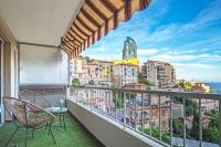 5mn Monaco - Cosy 2 pièces - Balcon vue mer - CL - B&B