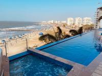 Front beach apartment close to the Cartagena letters - Bed and Breakfast Cartagena