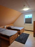 Chambre Lits Jumeaux avec Salle de Bains Privative